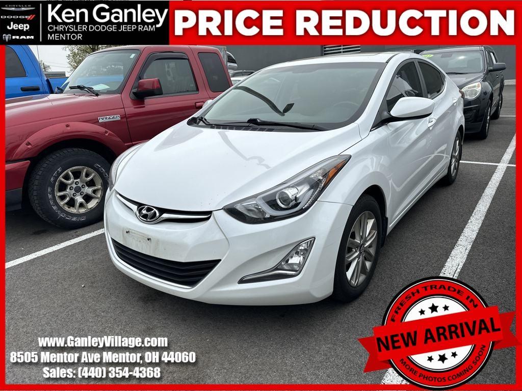 used 2015 Hyundai Elantra car, priced at $8,600