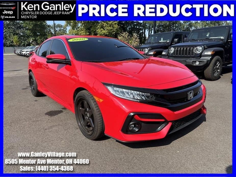 used 2020 Honda Civic Si car, priced at $23,500