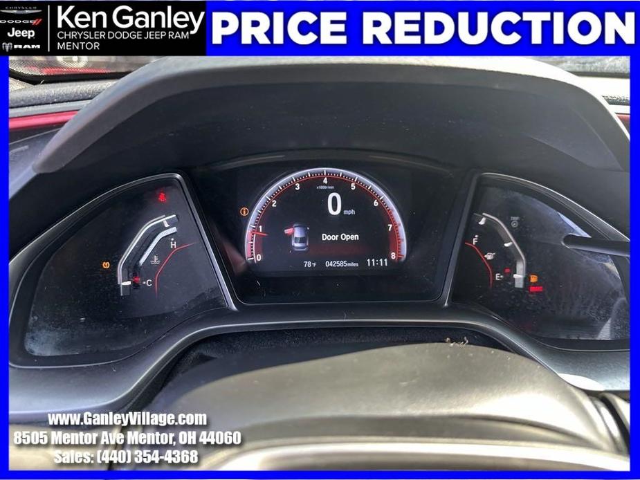 used 2020 Honda Civic Si car, priced at $23,500