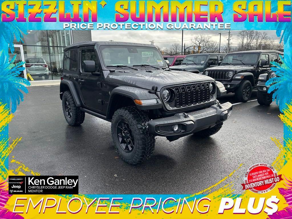new 2025 Jeep Wrangler car, priced at $37,559