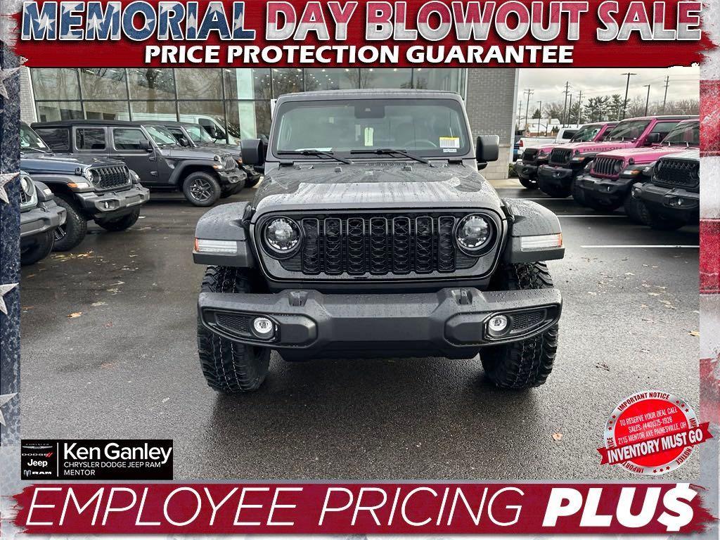 new 2025 Jeep Wrangler car, priced at $41,795