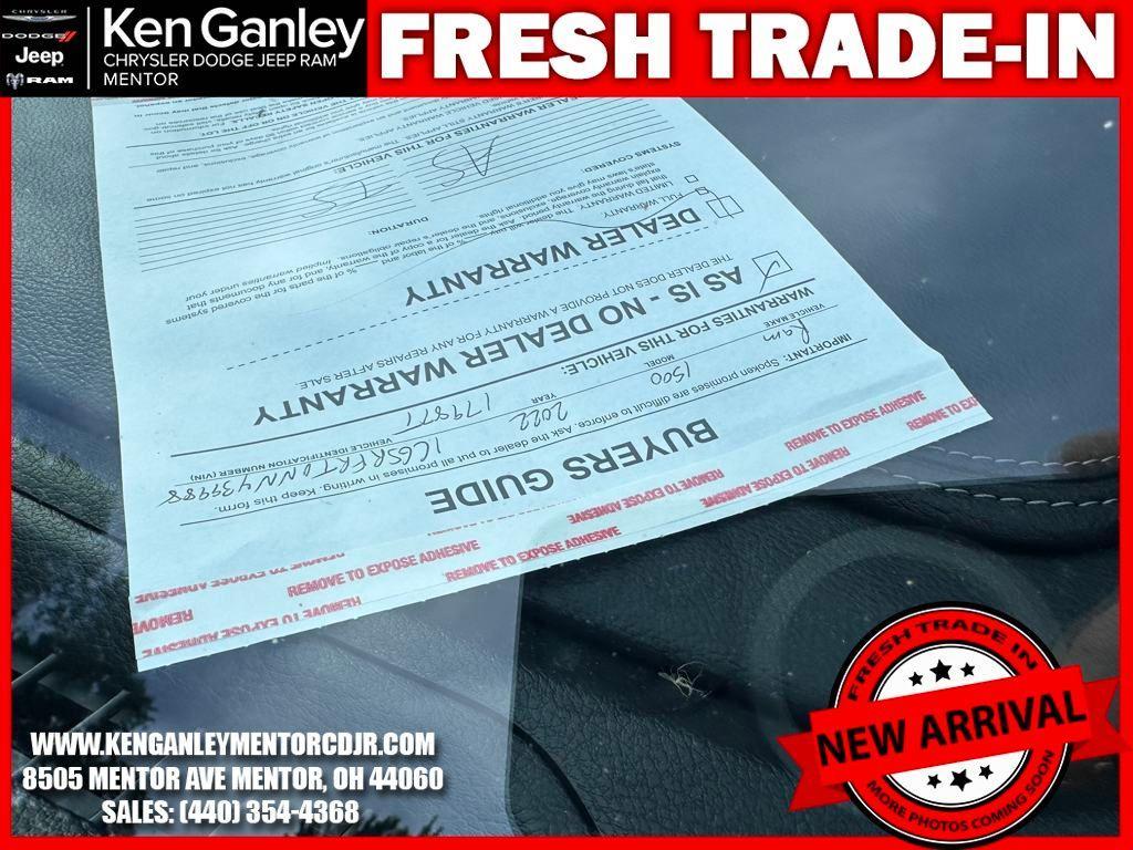 used 2022 Ram 1500 car, priced at $44,680