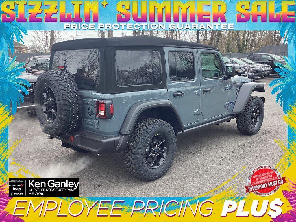 new 2025 Jeep Wrangler 4xe car, priced at $51,880