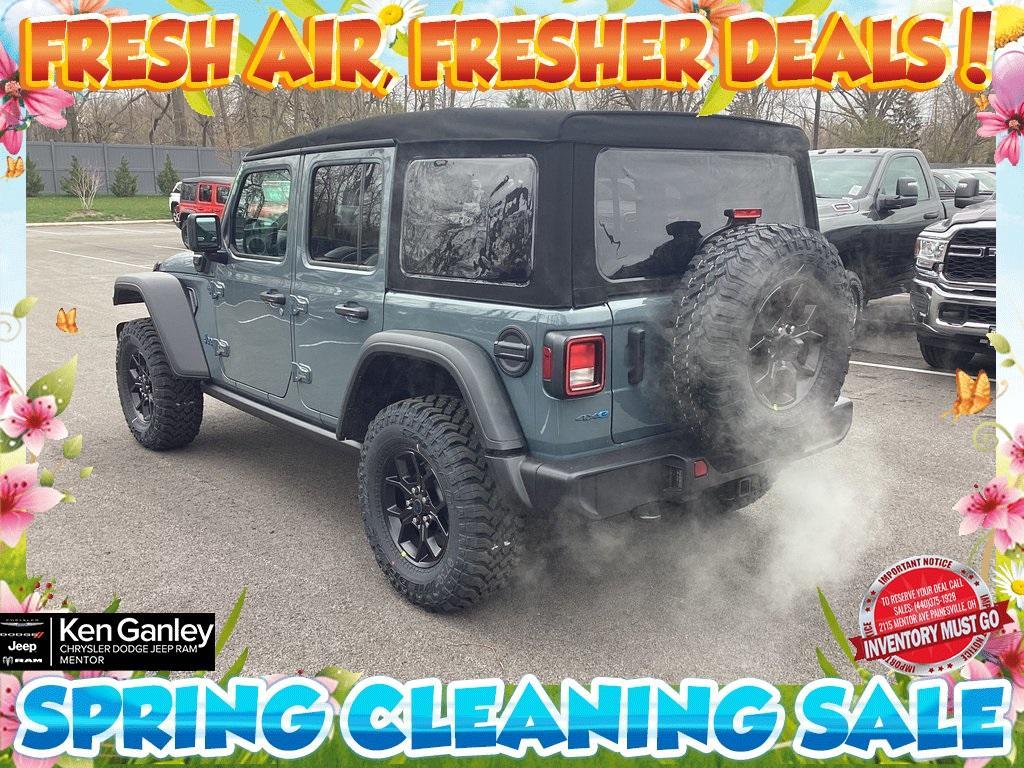 new 2025 Jeep Wrangler 4xe car, priced at $48,756