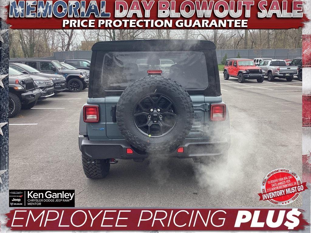 new 2025 Jeep Wrangler 4xe car, priced at $52,000