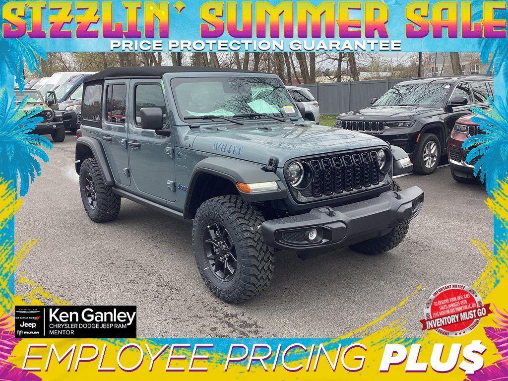 new 2025 Jeep Wrangler 4xe car, priced at $51,880