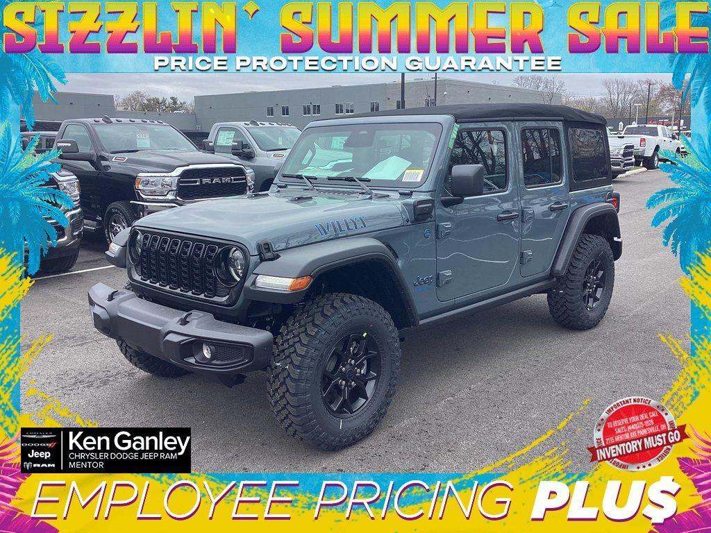 new 2025 Jeep Wrangler 4xe car, priced at $51,880