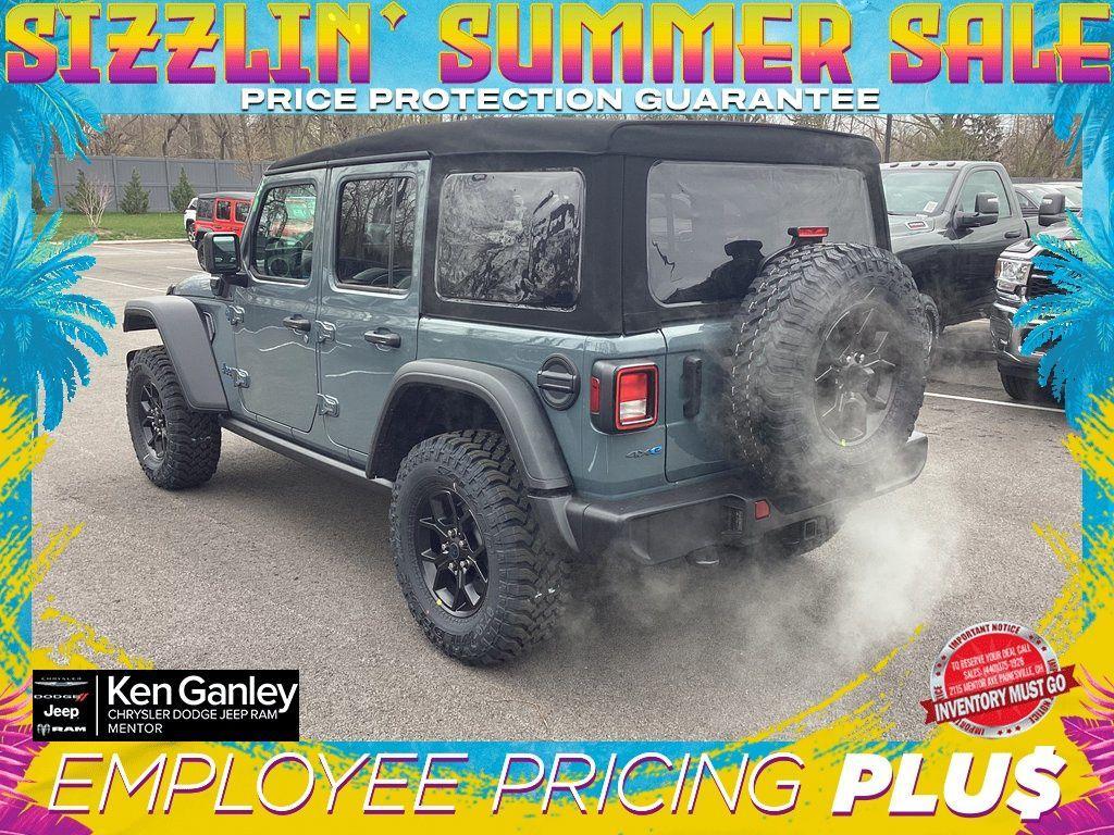 new 2025 Jeep Wrangler 4xe car, priced at $51,880