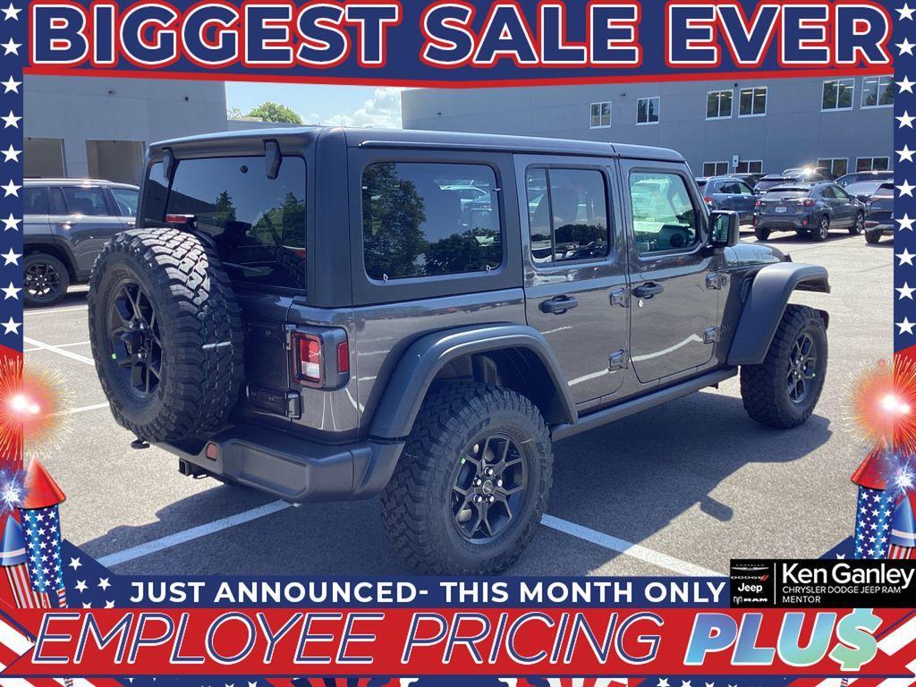 new 2025 Jeep Wrangler car, priced at $48,090
