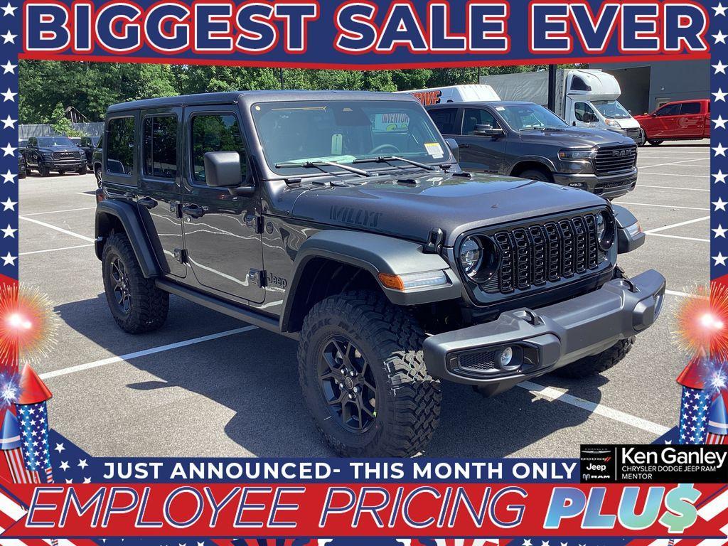 new 2025 Jeep Wrangler car, priced at $48,090