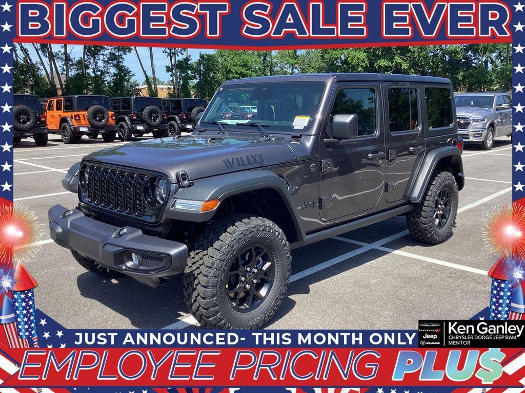new 2025 Jeep Wrangler car, priced at $48,090