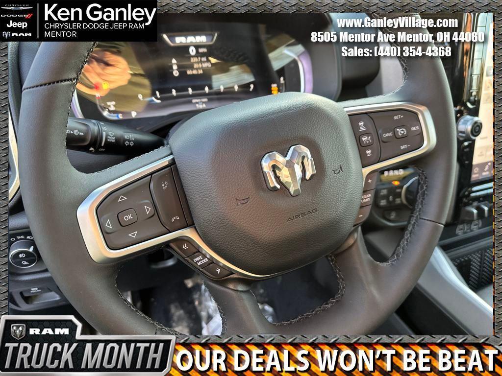 new 2025 Ram 1500 car, priced at $49,092