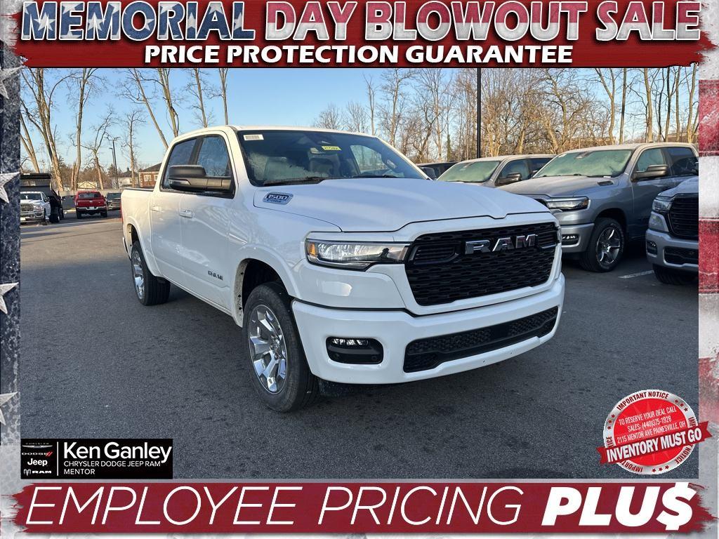 new 2025 Ram 1500 car, priced at $49,092
