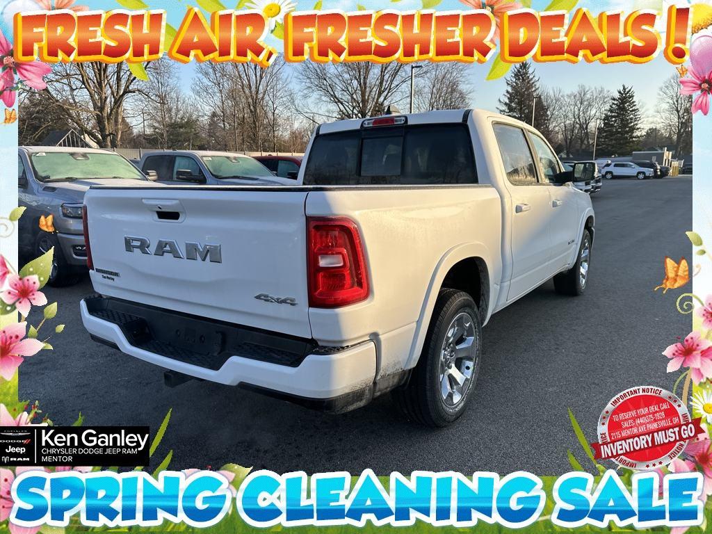 new 2025 Ram 1500 car, priced at $45,592
