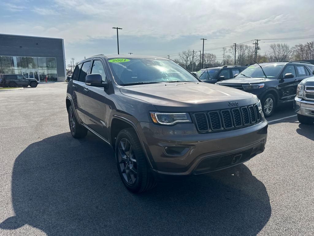 used 2021 Jeep Grand Cherokee car, priced at $29,846