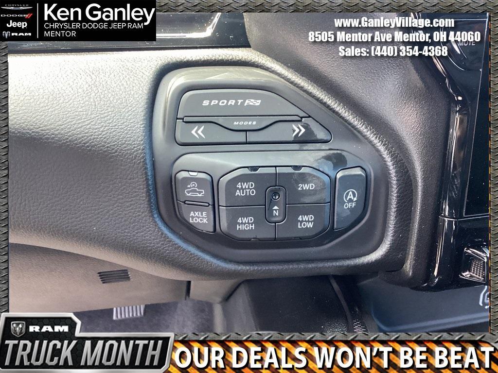 new 2025 Ram 1500 car, priced at $66,456