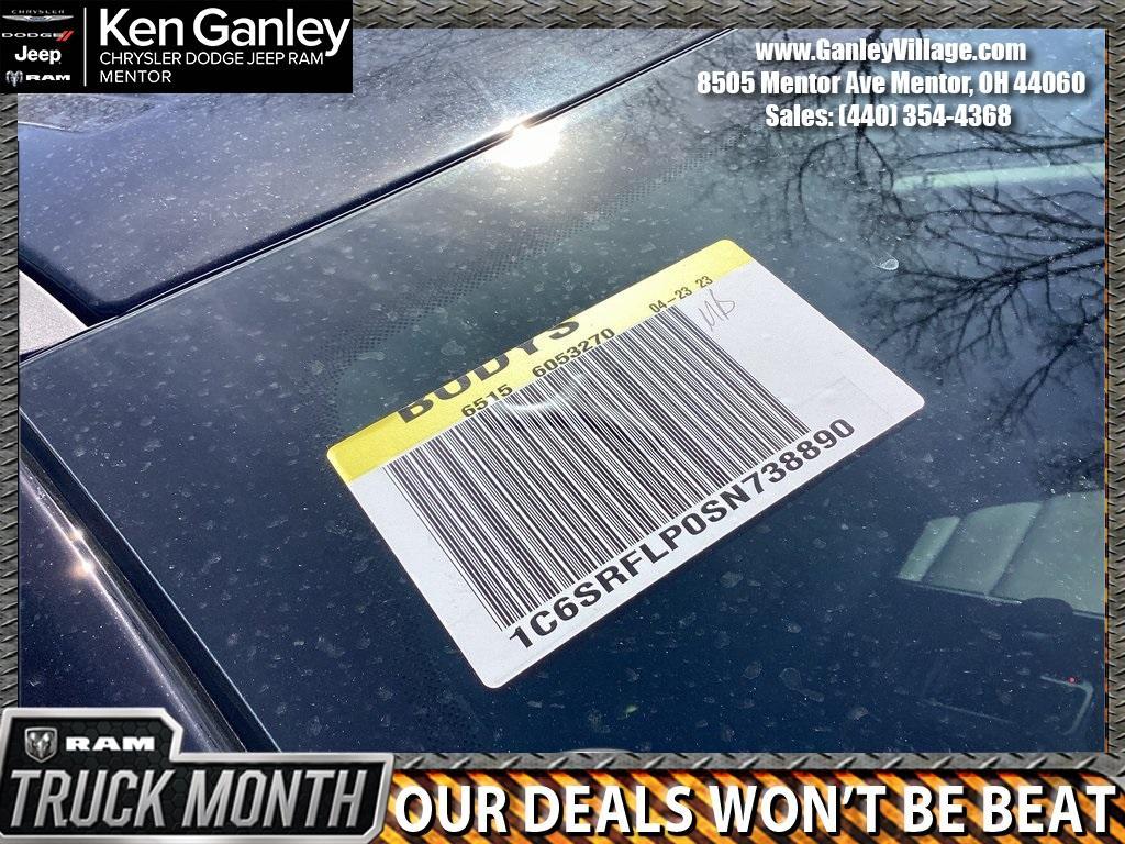 new 2025 Ram 1500 car, priced at $66,456