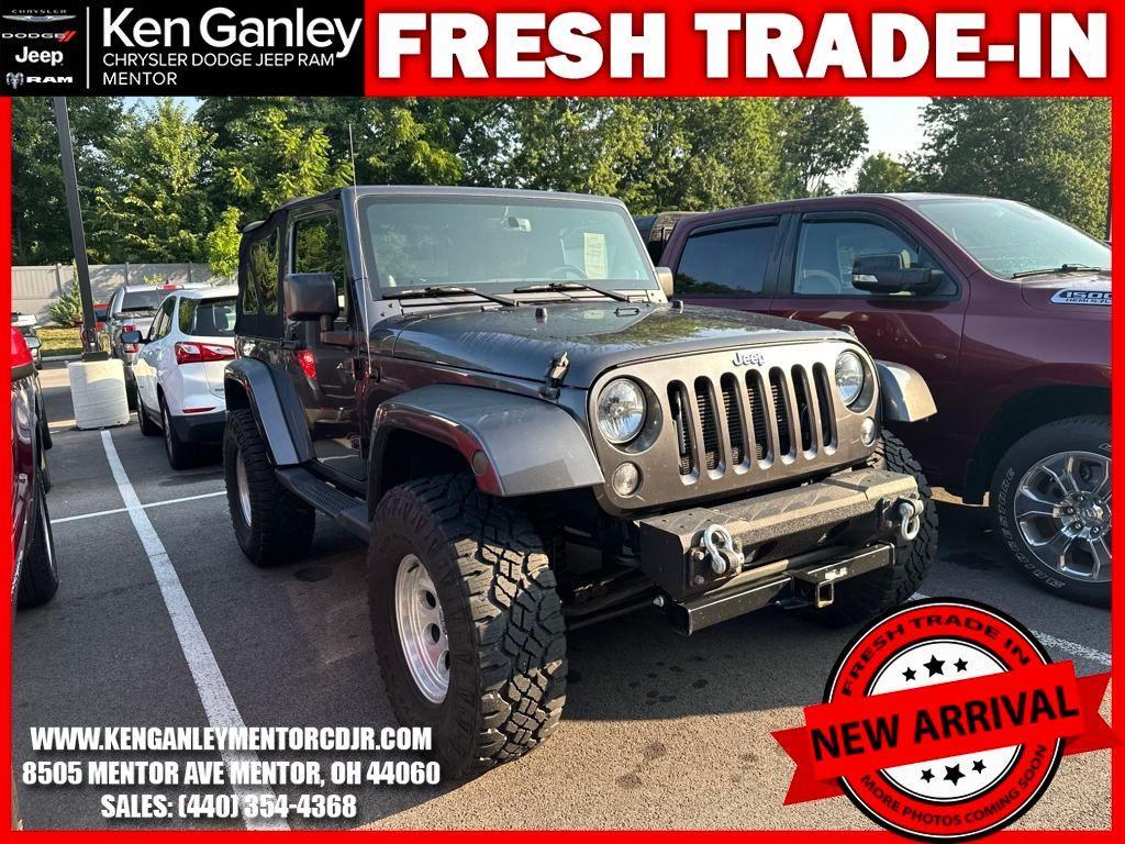 used 2014 Jeep Wrangler car, priced at $14,500