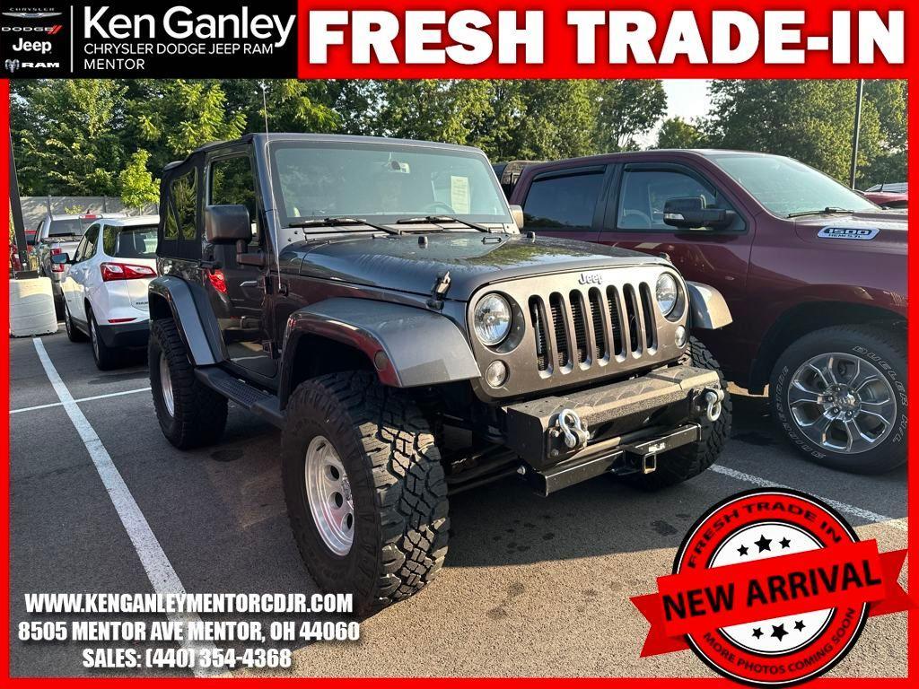 used 2014 Jeep Wrangler car, priced at $14,500