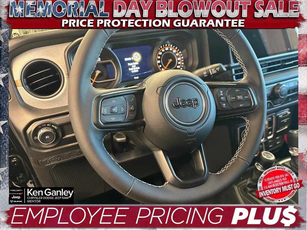 new 2025 Jeep Wrangler car, priced at $41,795