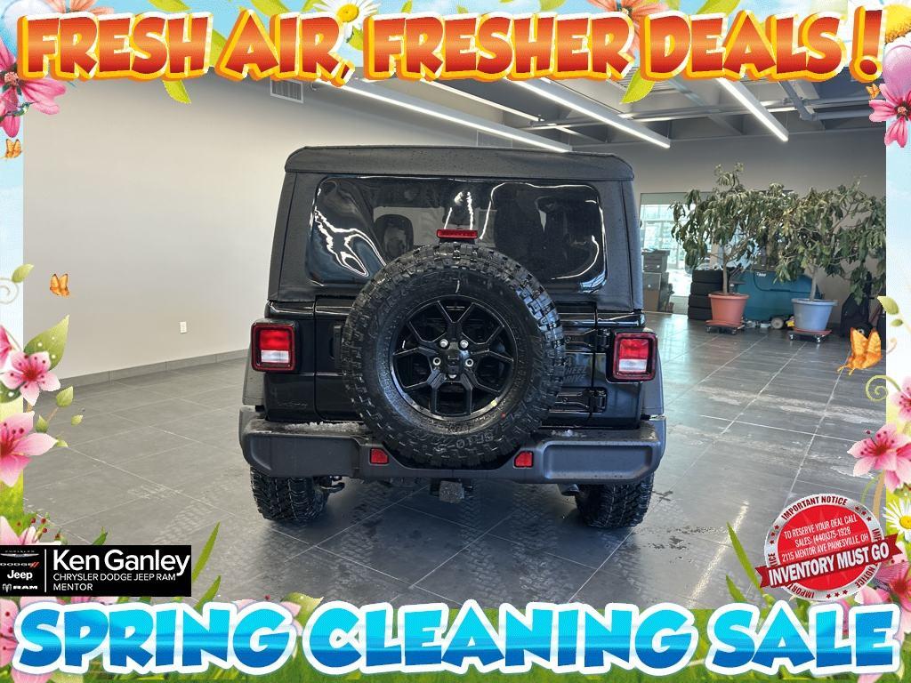 new 2025 Jeep Wrangler car, priced at $40,211