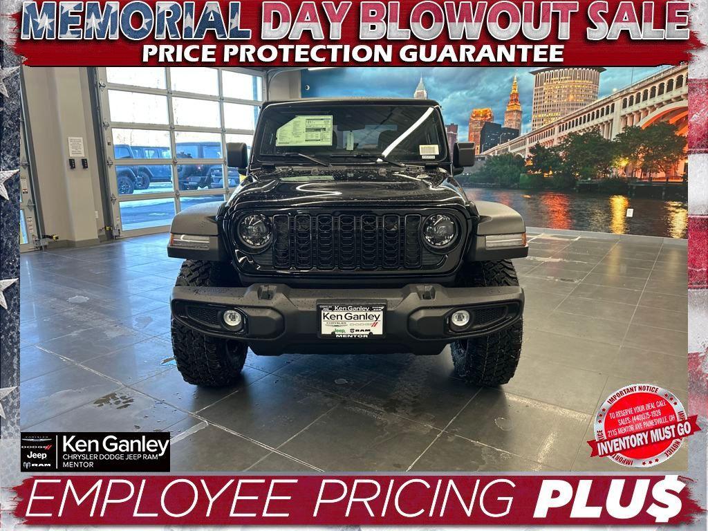 new 2025 Jeep Wrangler car, priced at $41,795