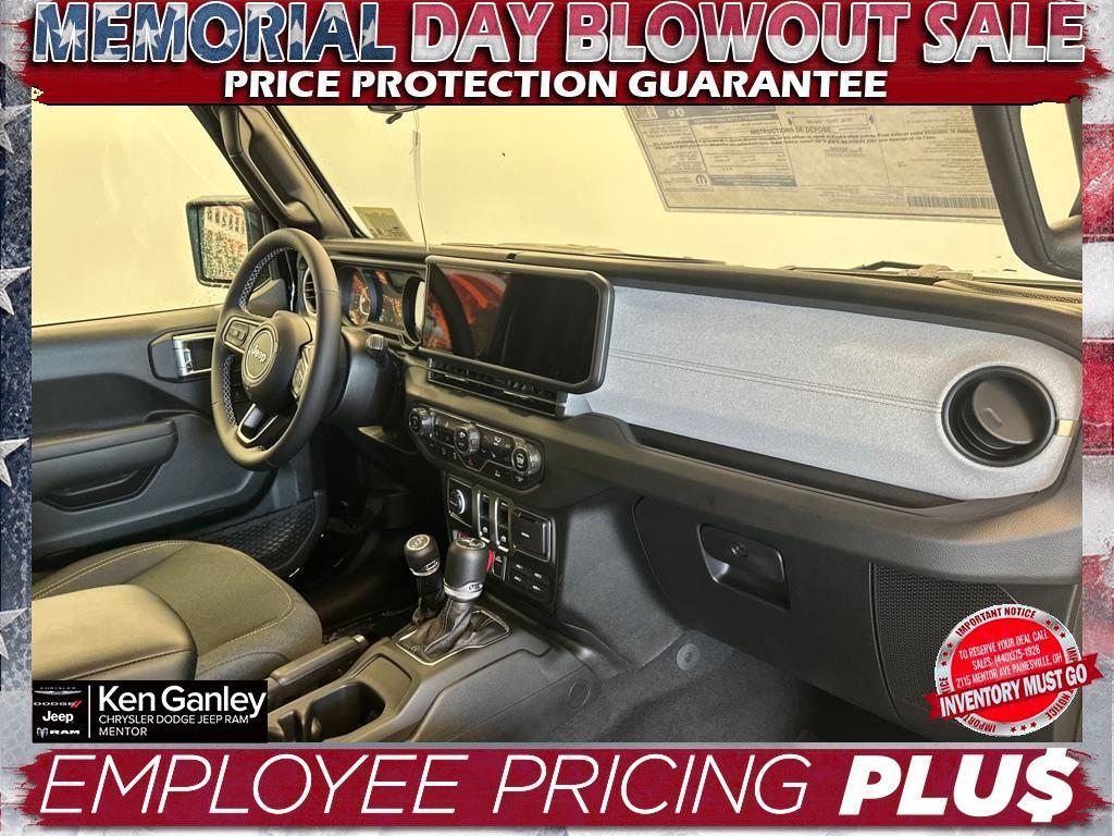new 2025 Jeep Wrangler car, priced at $41,795