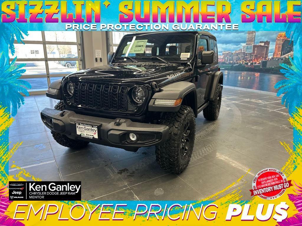 new 2025 Jeep Wrangler car, priced at $38,579