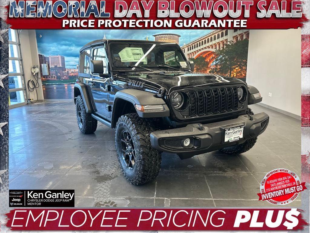 new 2025 Jeep Wrangler car, priced at $41,795