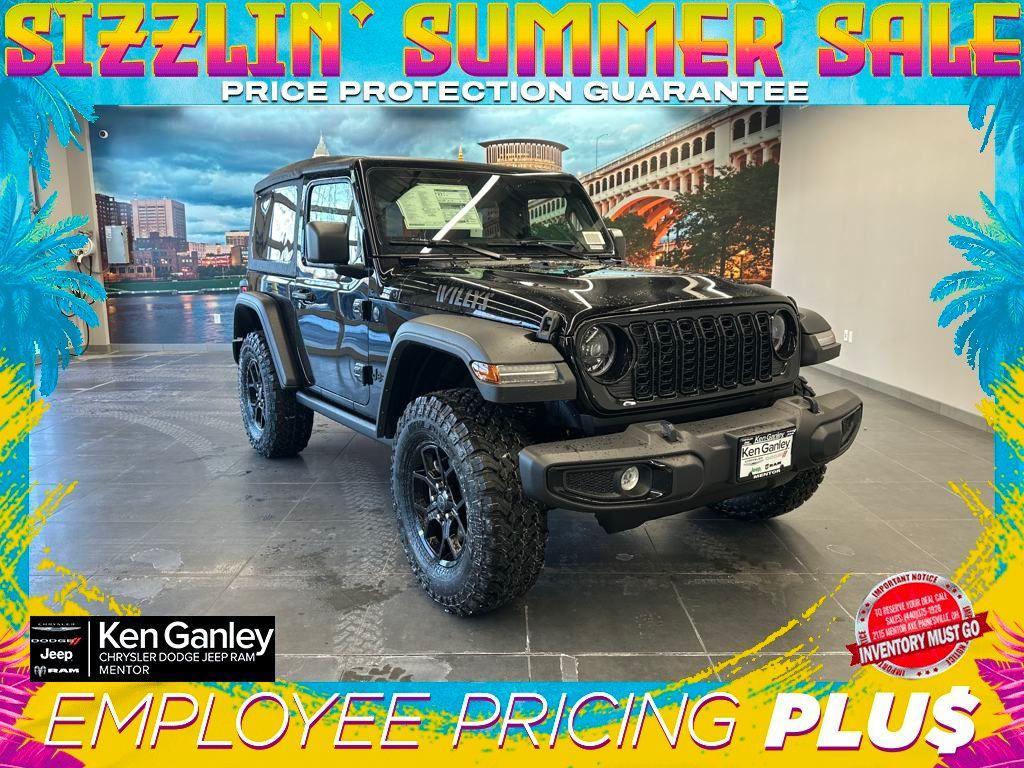new 2025 Jeep Wrangler car, priced at $38,579