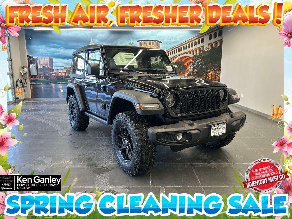 new 2025 Jeep Wrangler car, priced at $40,211