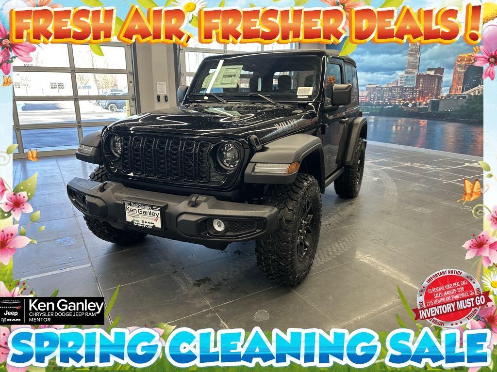 new 2025 Jeep Wrangler car, priced at $40,211