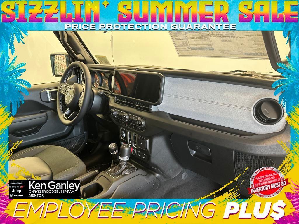 new 2025 Jeep Wrangler car, priced at $38,579