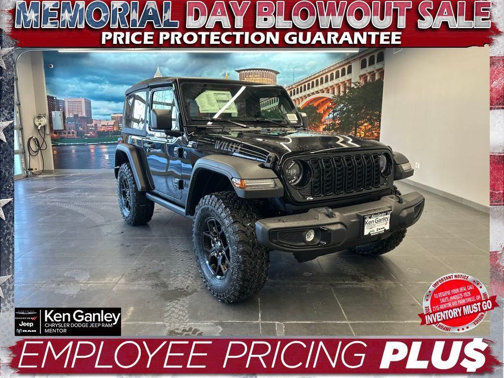 new 2025 Jeep Wrangler car, priced at $41,795