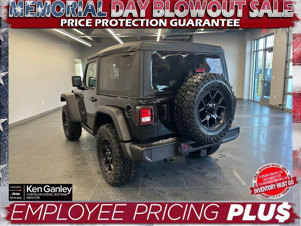new 2025 Jeep Wrangler car, priced at $41,795