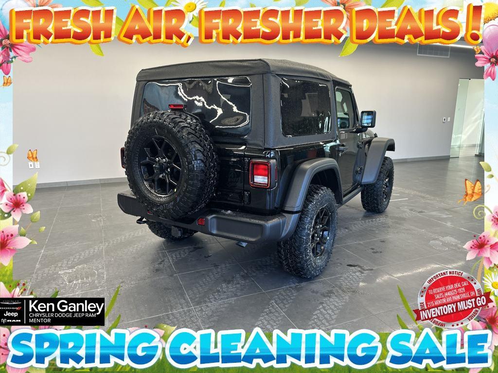 new 2025 Jeep Wrangler car, priced at $40,211