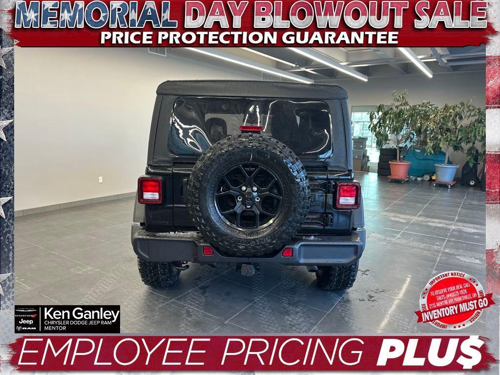 new 2025 Jeep Wrangler car, priced at $41,795