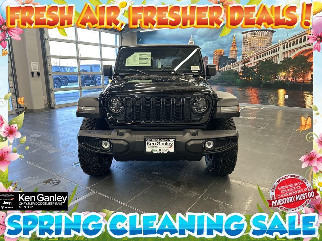 new 2025 Jeep Wrangler car, priced at $40,211