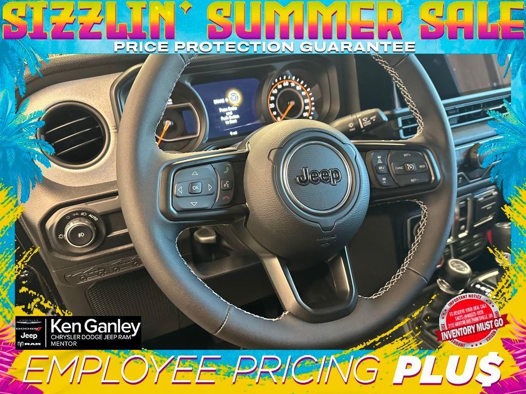 new 2025 Jeep Wrangler car, priced at $38,579
