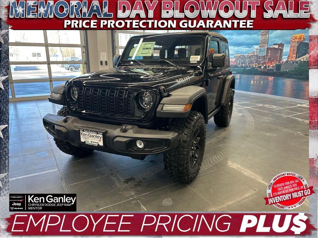 new 2025 Jeep Wrangler car, priced at $41,795
