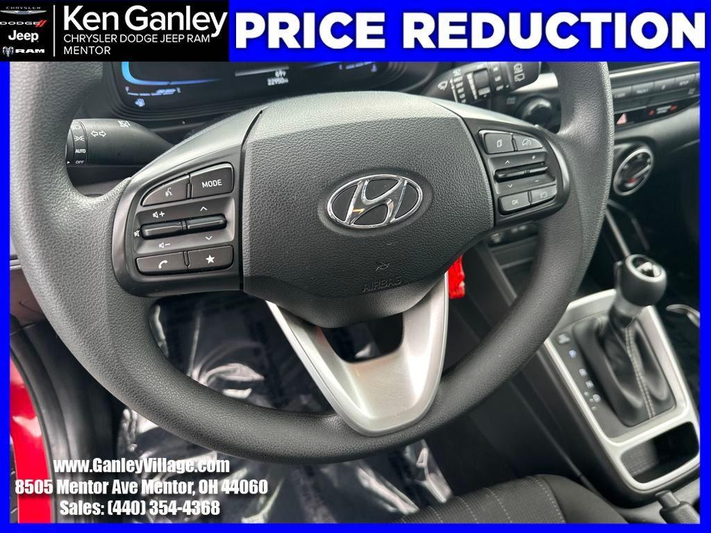 used 2023 Hyundai Venue car, priced at $18,400