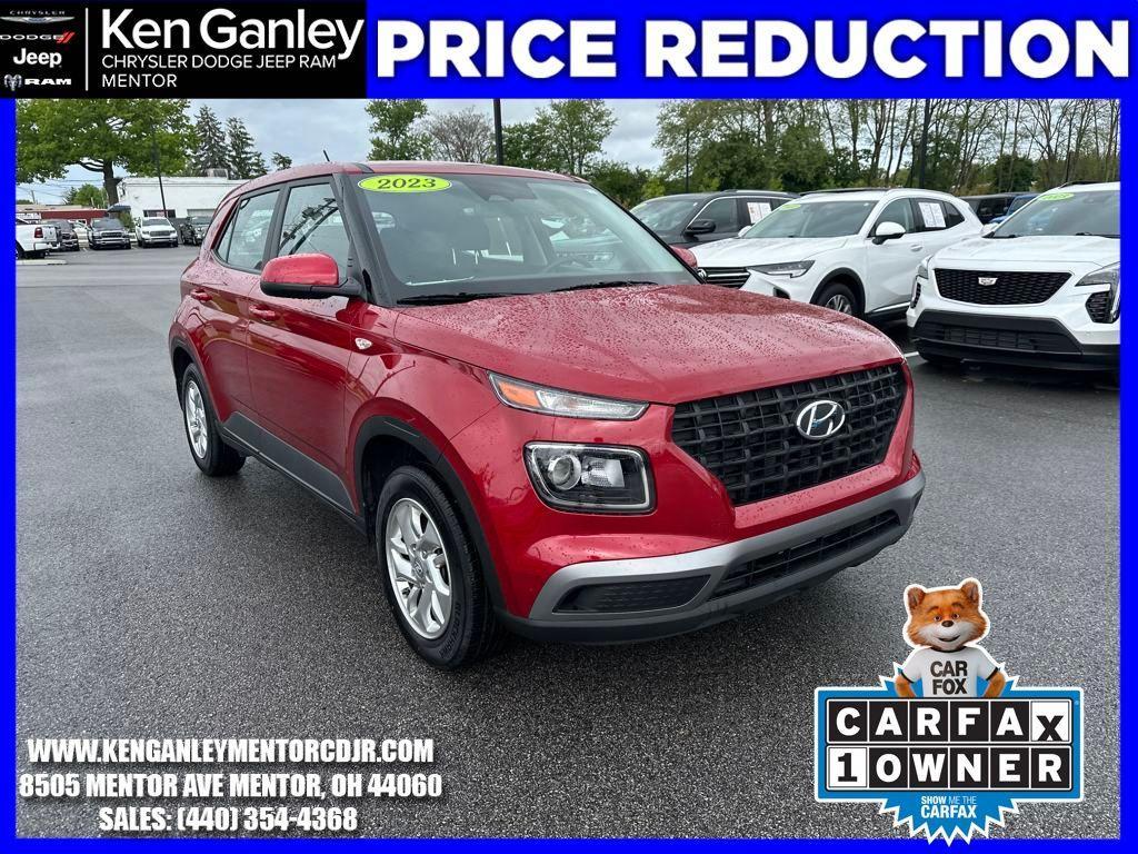 used 2023 Hyundai Venue car, priced at $17,500