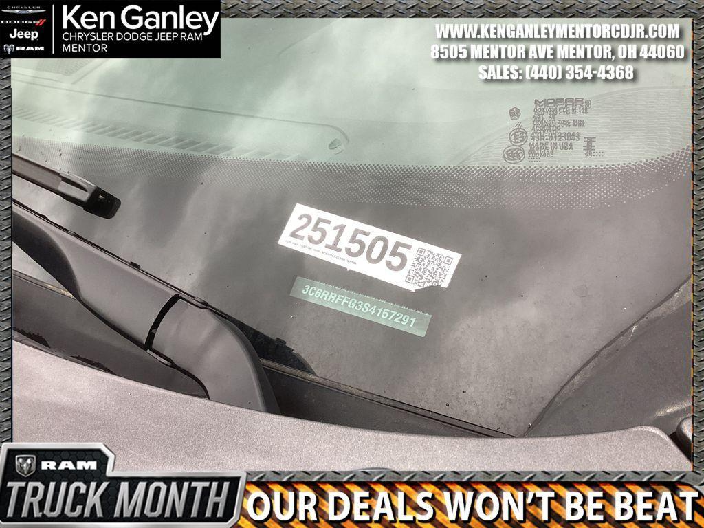 new 2025 Ram 1500 car, priced at $38,440