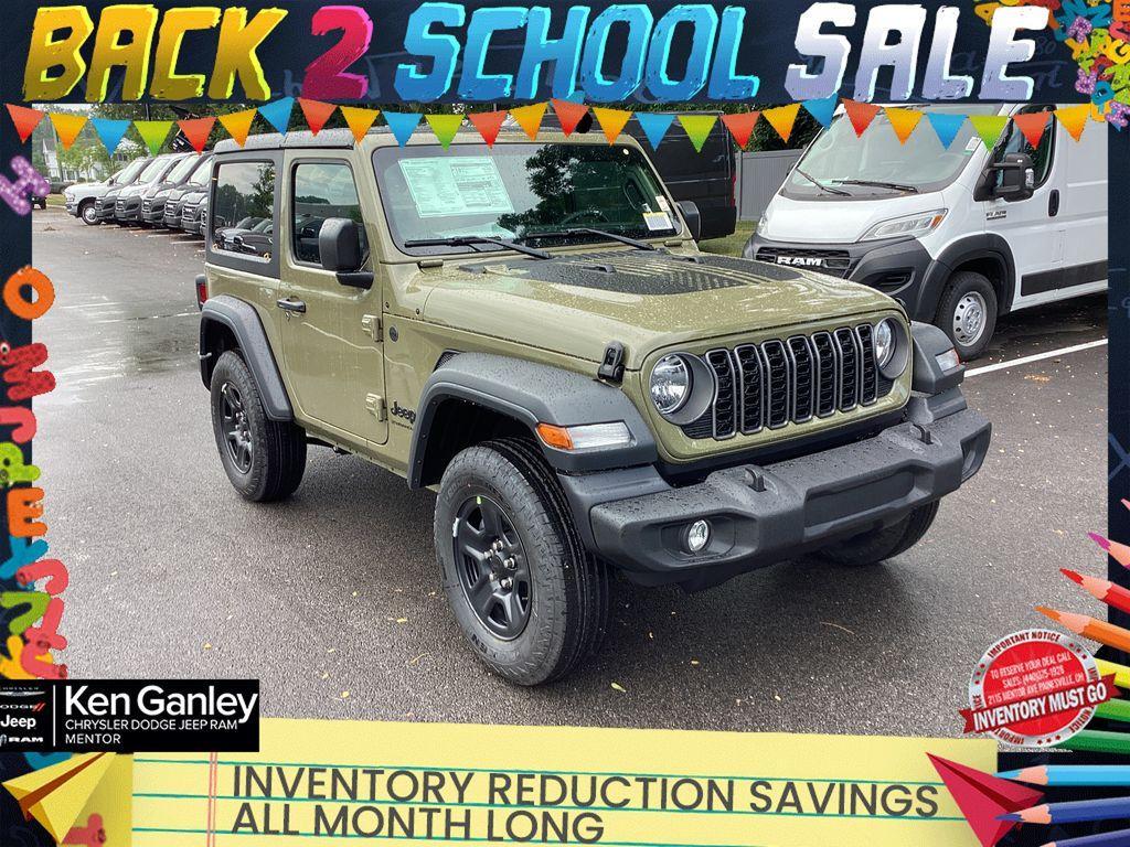 new 2025 Jeep Wrangler car, priced at $32,945