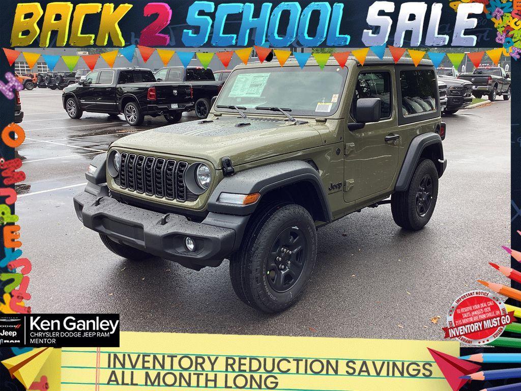 new 2025 Jeep Wrangler car, priced at $32,945
