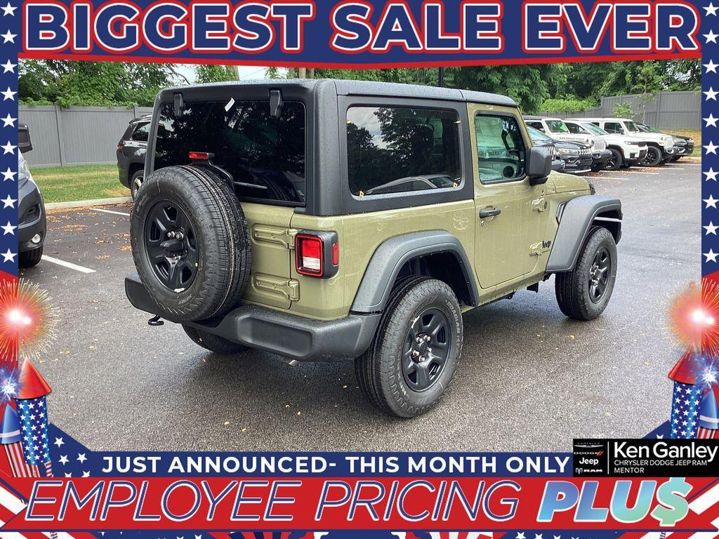 new 2025 Jeep Wrangler car, priced at $32,945