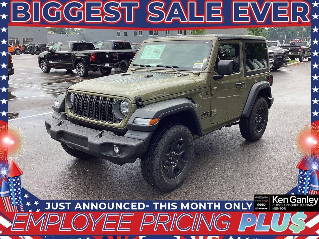 new 2025 Jeep Wrangler car, priced at $32,945