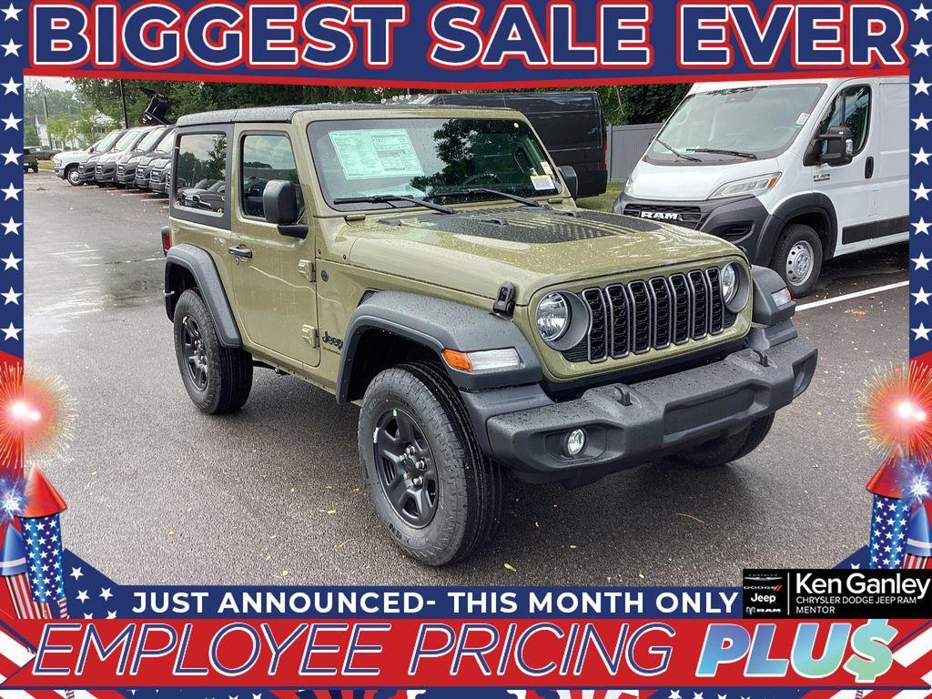new 2025 Jeep Wrangler car, priced at $32,945