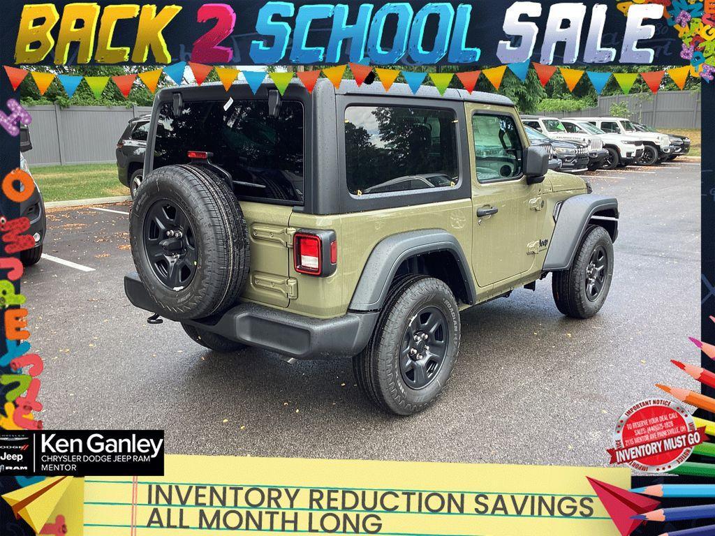 new 2025 Jeep Wrangler car, priced at $32,945