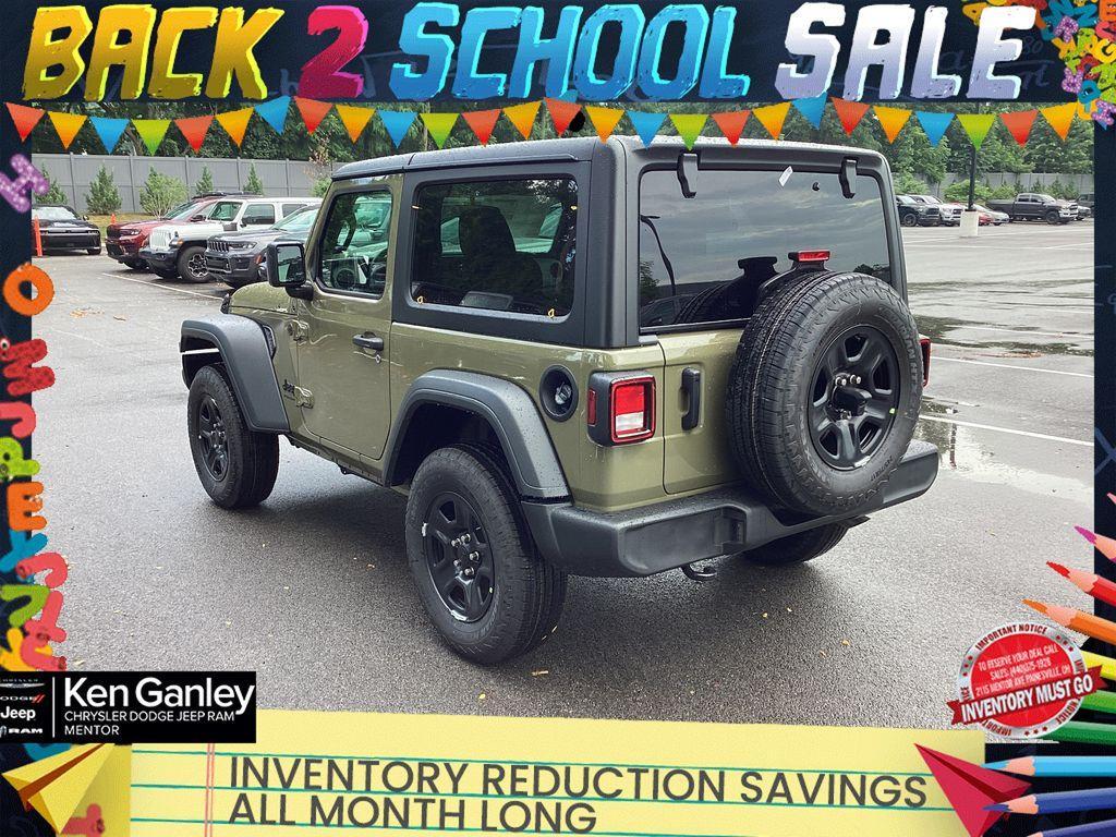 new 2025 Jeep Wrangler car, priced at $32,945